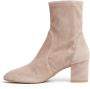 Stuart Weitzman Beige Enkellaarsjes voor vrouwen Beige Dames - Thumbnail 3