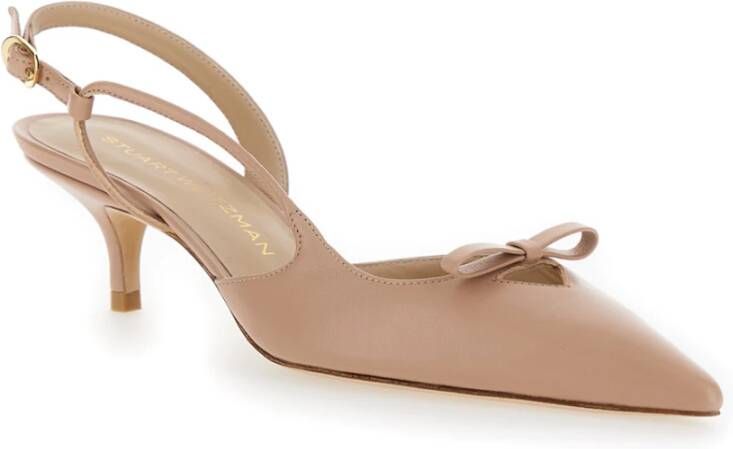 Stuart Weitzman Beige Hak Slingback Tully 50 Beige Dames