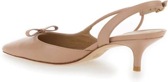 Stuart Weitzman Beige Hak Slingback Tully 50 Beige Dames