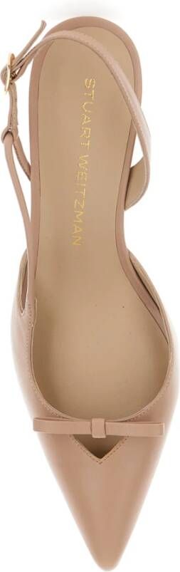 Stuart Weitzman Beige Hak Slingback Tully 50 Beige Dames