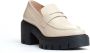 Stuart Weitzman Beige Loafer Schoenen voor Vrouwen Beige Dames - Thumbnail 2