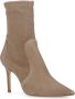 Stuart Weitzman Beige Suède Enkellaarzen Beige Dames - Thumbnail 3