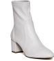 Stuart Weitzman Beige Suède Enkellaarzen Elegante Stijl White Dames - Thumbnail 2