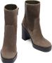 Stuart Weitzman Bethenny 80 ZIP Bootie Gray Dames - Thumbnail 4