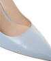 Stuart Weitzman Blauwe Leren Pumps 'Power' Blue Dames - Thumbnail 4