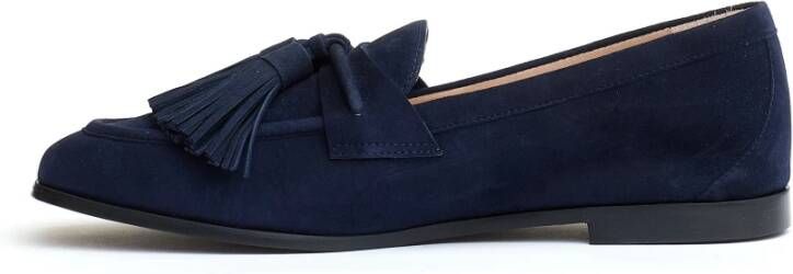 Stuart Weitzman Blauwe Loafer Schoenen voor Vrouwen Blue Dames