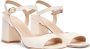 Stuart Weitzman Block Sandal Outfit Verhogen Moderne Stijl White Dames - Thumbnail 2