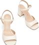 Stuart Weitzman Block Sandal Outfit Verhogen Moderne Stijl White Dames - Thumbnail 4