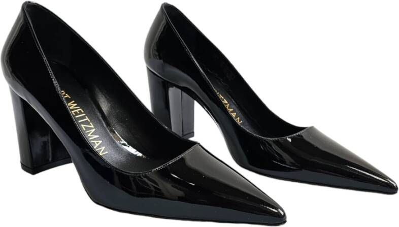 Stuart Weitzman Blokhak pomp Black Dames