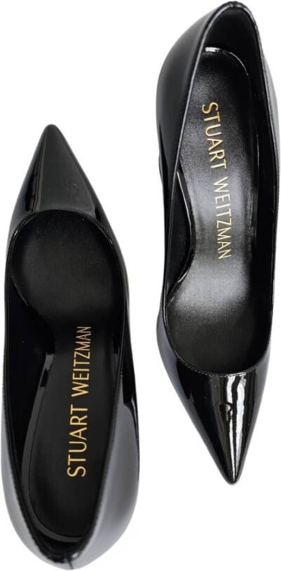 Stuart Weitzman Blokhak pomp Black Dames