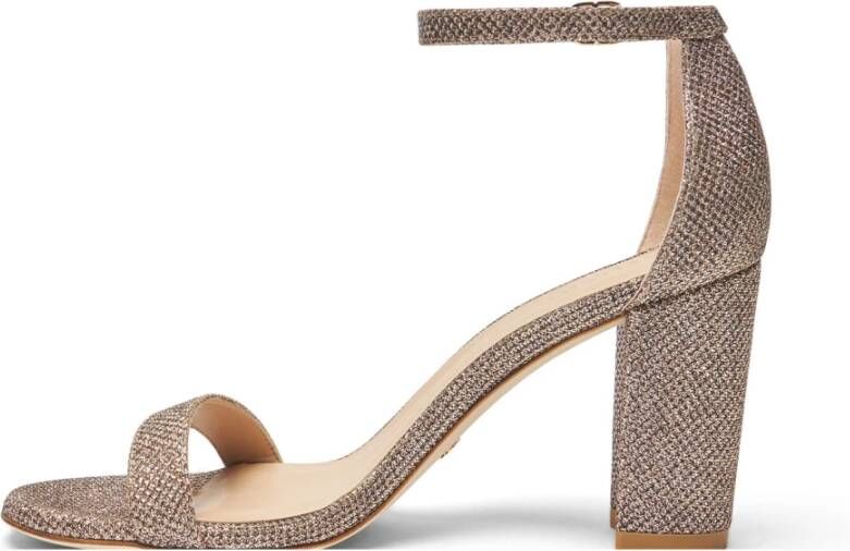 Stuart Weitzman Blokhak Sandaal Pink Dames