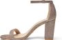 Stuart Weitzman Blokhak Sandaal Pink Dames - Thumbnail 3