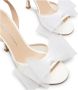 Stuart Weitzman Blushing BOW 100 Sandal Beige Dames - Thumbnail 4