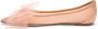 Stuart Weitzman Blushing BOW Flat Beige Dames - Thumbnail 3