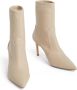 Stuart Weitzman 85 Stretch Bootie Stijlvolle en comfortabele haklaarzen Beige Dames - Thumbnail 4