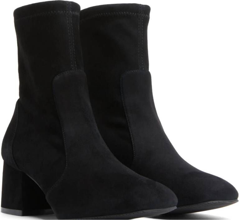 Stuart Weitzman Boots & laarzen Flareblock 85 Stretch Bootie in zwart - Foto 8