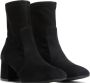 Stuart Weitzman Boots & laarzen Flareblock 85 Stretch Bootie in zwart - Thumbnail 8