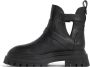 Stuart Weitzman Stoere Moto Bootie met Metalen Details Black Dames - Thumbnail 7