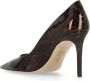 Stuart Weitzman Bruin Leren Animalier Hak Décolleté Brown Dames - Thumbnail 4