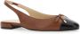 Stuart Weitzman Bruine Ballerina's met Strikdetail Brown Dames - Thumbnail 2