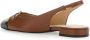 Stuart Weitzman Bruine Ballerina's met Strikdetail Brown Dames - Thumbnail 3