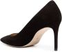 Stuart Weitzman Zwarte Suède Pumps met Puntige Neus Black Dames - Thumbnail 4