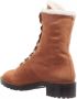 Stuart Weitzman Chill Nougat Cream Leren Laarzen Brown Dames - Thumbnail 3