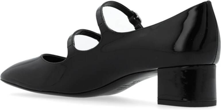 Stuart Weitzman Claris Mary Jane hakken Black Dames