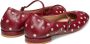 Stuart Weitzman Claris Stud Ballet Flat Red Dames - Thumbnail 3