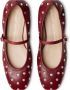 Stuart Weitzman Claris Stud Ballet Flat Red Dames - Thumbnail 4