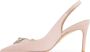 Stuart Weitzman Crystal Fleur 85 Slingback Hakken Blue Dames - Thumbnail 7