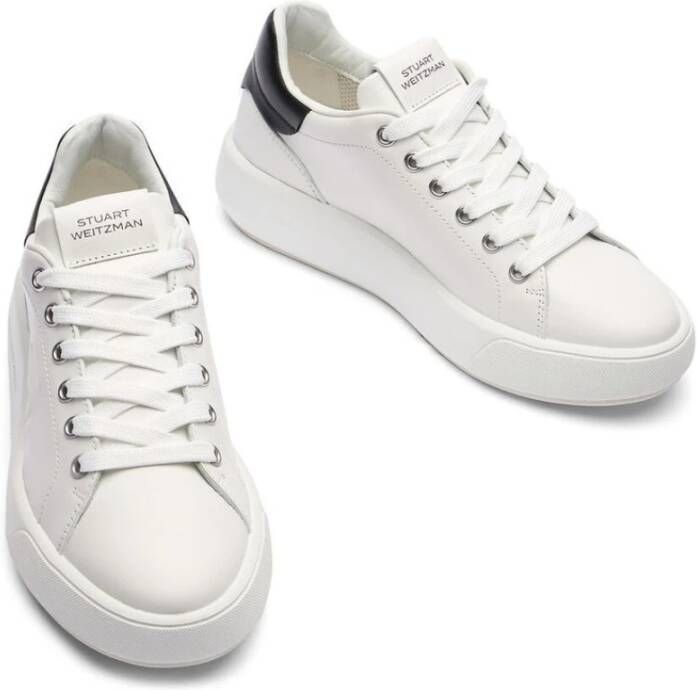 Stuart Weitzman E24 Trainer Schoenen White Dames