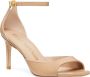 Stuart Weitzman Elegant Square Toe Sandal Beige Dames - Thumbnail 2