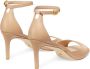 Stuart Weitzman Elegant Square Toe Sandal Beige Dames - Thumbnail 3