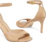 Stuart Weitzman Elegant Square Toe Sandal Beige Dames - Thumbnail 4