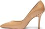 Stuart Weitzman Elegant V-Cut Stiletto Pump Beige Dames - Thumbnail 3