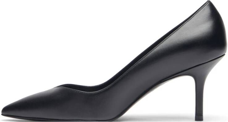 Stuart Weitzman Elegant Vamp Stiletto Heel Pump Black Dames