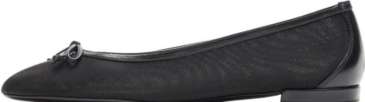 Stuart Weitzman Elegante Ballet Flats Black Dames