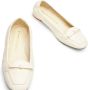 Stuart Weitzman Elegante Bow Loafer Schoen Beige Dames - Thumbnail 4