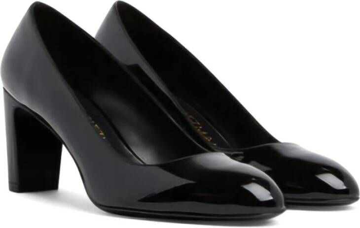 Stuart Weitzman Elegante Decollete Schoenen voor Vrouwen Black Dames