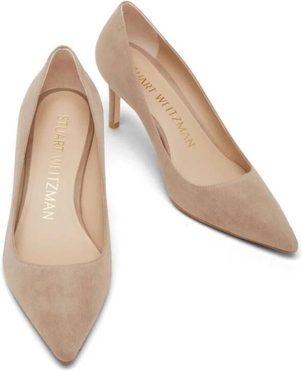 Stuart Weitzman Elegante E24 Pumps voor vrouwen Beige Dames