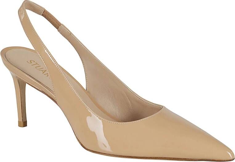 Stuart Weitzman Elegante Hakken voor Vrouwen Beige Dames