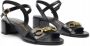 Stuart Weitzman Elegante Horsebit Leren Sandalen Black Dames - Thumbnail 2