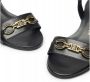 Stuart Weitzman Elegante Horsebit Leren Sandalen Black Dames - Thumbnail 3