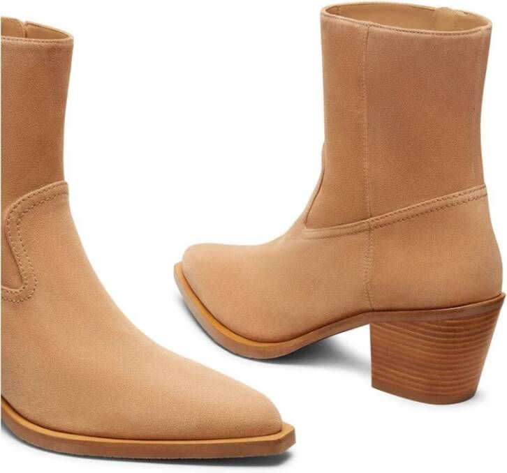 Stuart Weitzman Elegante Laars voor Vrouwen Brown Dames