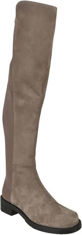 Stuart Weitzman Elegante Leren Laarzen Brown Dames