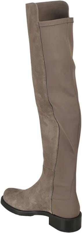 Stuart Weitzman Elegante Leren Laarzen Brown Dames