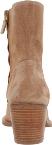 Stuart Weitzman Elegante Leren Laarzen Brown Dames