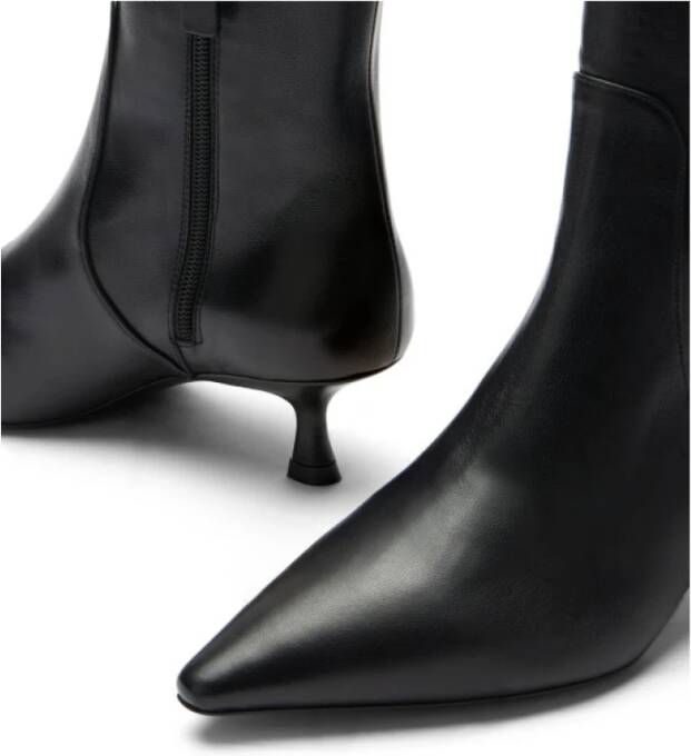 Stuart Weitzman Elegante Naomi 50 Enkellaarzen Black Dames