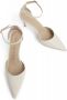 Stuart Weitzman Elegante open-zijdige enkelbandhakken Beige Dames - Thumbnail 3